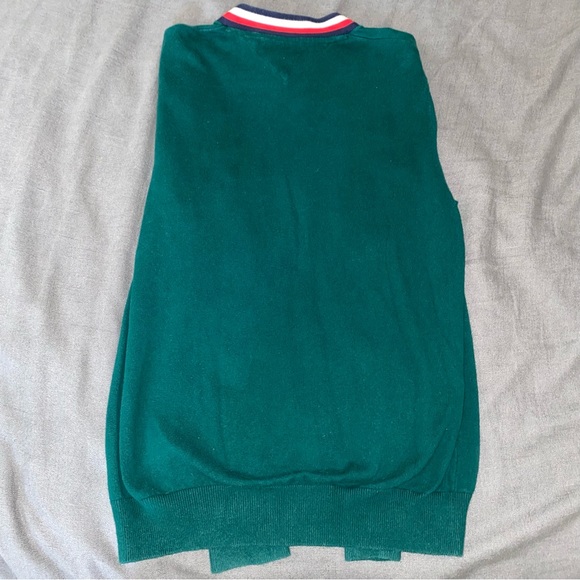 Men’s Green Medium Tommy Hilfiger Crewneck - Picture 6 of 8